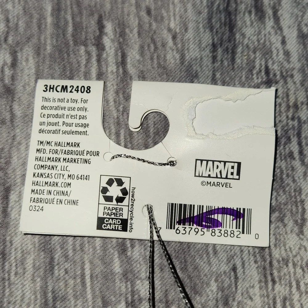 Hallmark Marvel Spider Man Christmas‎ Tree Ornament Kids Collectible Decoration